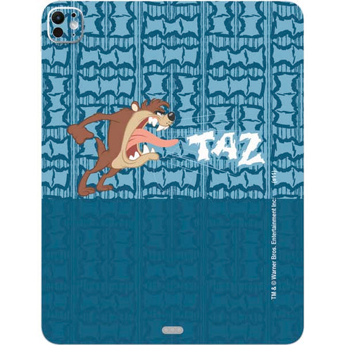 Looney Tunes Tasmanian Devil Yell iPad Pro 13in M4 (2024) Skin