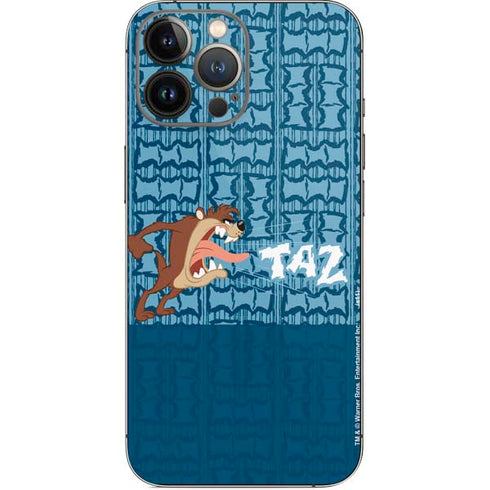 Looney Tunes Tasmanian Devil Yell iPhone 15 Pro Max Skin