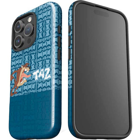 Looney Tunes Tasmanian Devil Yell iPhone 16 Pro Impact Case