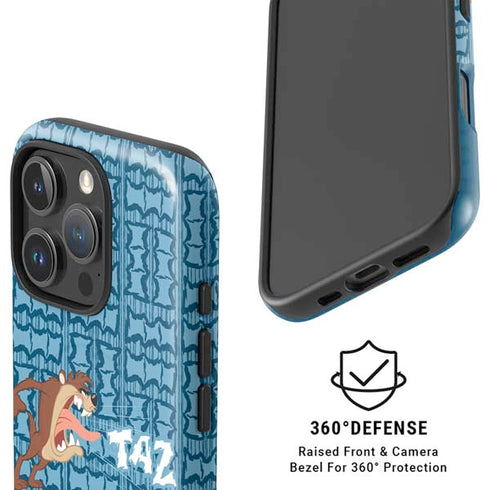 Looney Tunes Tasmanian Devil Yell iPhone 16 Pro Magsafe Impact Case