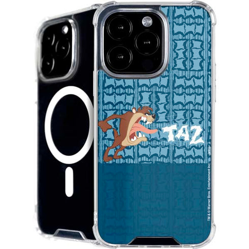 Looney Tunes Tasmanian Devil Yell iPhone 16 Pro Max MagSafe Case