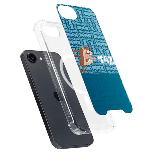 Looney Tunes Tasmanian Devil Yell iPhone 16e MagSafe Case