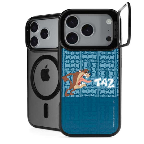 Looney Tunes Tasmanian Devil Yell iPhone 18 Pro Kickstand Case