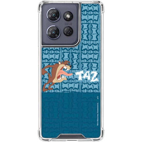 Looney Tunes Tasmanian Devil Yell Moto G Play 5G (2025) Clear Case