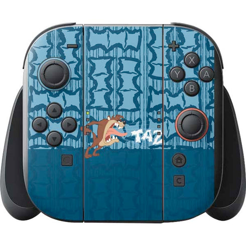 Looney Tunes Tasmanian Devil Yell Nintendo Switch 2 (2025) with Joy-Con Skin