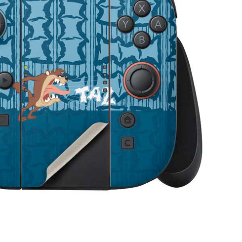 Looney Tunes Tasmanian Devil Yell Nintendo Switch 2 (2025) Joy-Con Controller Skin