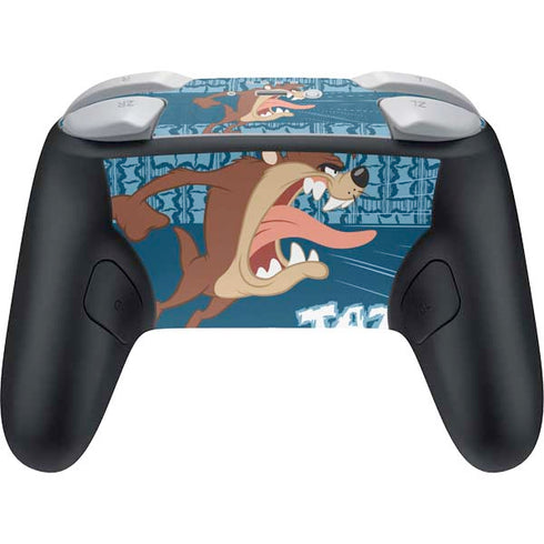 Looney Tunes Tasmanian Devil Yell Nintendo Switch 2 (2025) Pro Controller Skin