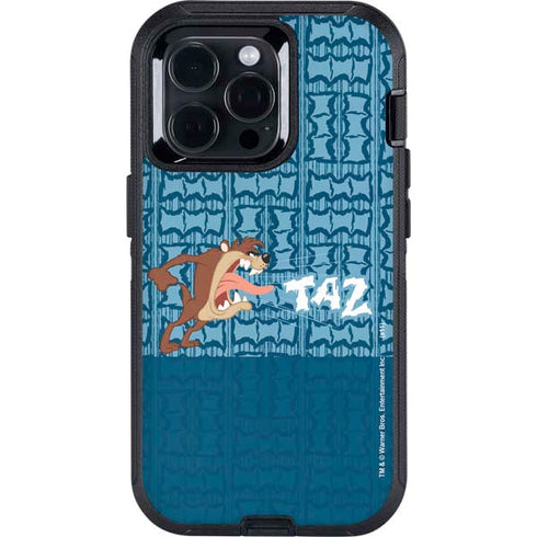 Looney Tunes Tasmanian Devil Yell Otterbox Defender iPhone Skin
