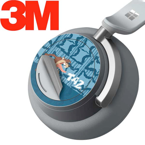 Looney Tunes Tasmanian Devil Yell Surface Headphones Skin