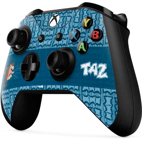 Looney Tunes Tasmanian Devil Yell Xbox One X Controller Skin