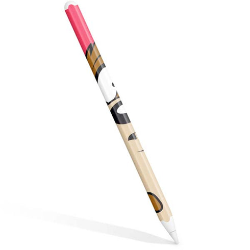 Looney Tunes Tasmanian Devil Zoomed In Apple Pencil (2nd Gen 2019) Skin