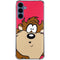 Looney Tunes Tasmanian Devil Zoomed In Galaxy A35 5G Clear Case