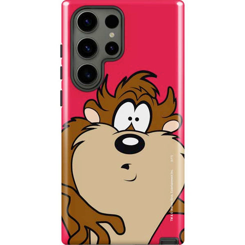 Looney Tunes Tasmanian Devil Zoomed In Galaxy S23 Ultra Pro Case