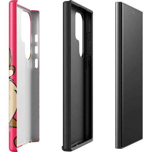 Looney Tunes Tasmanian Devil Zoomed In Galaxy S23 Ultra Pro Case