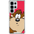 Looney Tunes Tasmanian Devil Zoomed In Galaxy S25 Ultra Clear Case