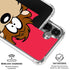 Looney Tunes Tasmanian Devil Zoomed In Galaxy S26 Clear Case