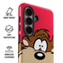 Looney Tunes Tasmanian Devil Zoomed In Galaxy S26 Impact Case