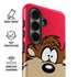Looney Tunes Tasmanian Devil Zoomed In Galaxy S26 Plus Impact Case