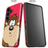 Looney Tunes Tasmanian Devil Zoomed In Galaxy S26 Plus Impact Case