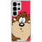 Looney Tunes Tasmanian Devil Zoomed In Galaxy S26 Ultra Clear Case