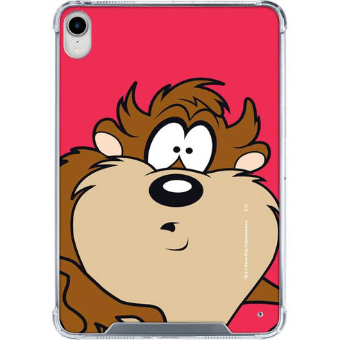 Looney Tunes Tasmanian Devil Zoomed In iPad 11th Gen (2025) Clear Case