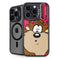 Looney Tunes Tasmanian Devil Zoomed In iPhone 13 Pro Kickstand Case