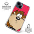 Looney Tunes Tasmanian Devil Zoomed In iPhone 15 Clear Case