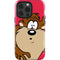 Looney Tunes Tasmanian Devil Zoomed In iPhone 15 Pro Impact Case