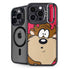 Looney Tunes Tasmanian Devil Zoomed In iPhone 15 Pro Kickstand Case