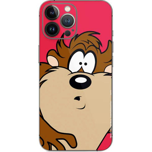 Looney Tunes Tasmanian Devil Zoomed In iPhone 15 Pro Max Skin