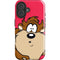 Looney Tunes Tasmanian Devil Zoomed In iPhone 16 Impact Case