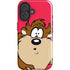 Looney Tunes Tasmanian Devil Zoomed In iPhone 16 Impact Case