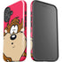 Looney Tunes Tasmanian Devil Zoomed In iPhone 16 Impact Case