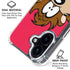 Looney Tunes Tasmanian Devil Zoomed In iPhone 16 MagSafe Case