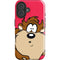 Looney Tunes Tasmanian Devil Zoomed In iPhone 16 Plus Impact Case
