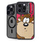 Looney Tunes Tasmanian Devil Zoomed In iPhone 16 Pro Kickstand Case