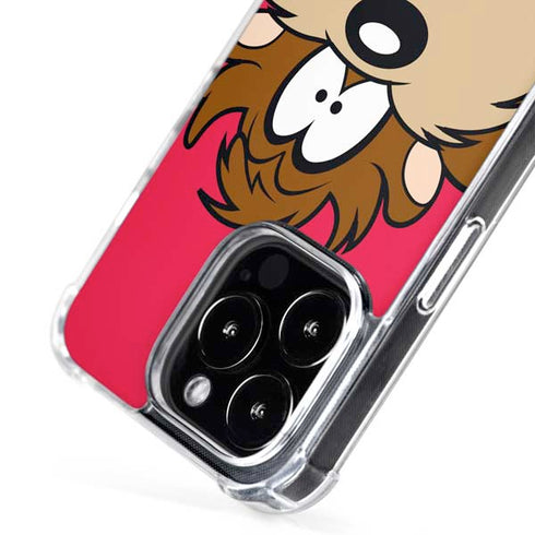 Looney Tunes Tasmanian Devil Zoomed In iPhone 16 Pro MagSafe Case