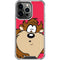 Looney Tunes Tasmanian Devil Zoomed In iPhone 16 Pro Max Clear Case
