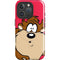 Looney Tunes Tasmanian Devil Zoomed In iPhone 16 Pro Max Magsafe Impact Case