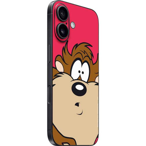 Looney Tunes Tasmanian Devil Zoomed In iPhone 16 Skin