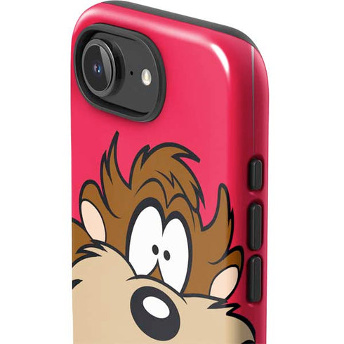 Looney Tunes Tasmanian Devil Zoomed In iPhone 16e Impact Case