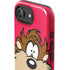 Looney Tunes Tasmanian Devil Zoomed In iPhone 16e Impact Case