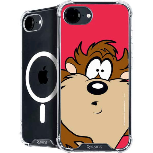 Looney Tunes Tasmanian Devil Zoomed In iPhone 16e MagSafe Case