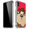 Looney Tunes Tasmanian Devil Zoomed In iPhone X/XS Clear Case