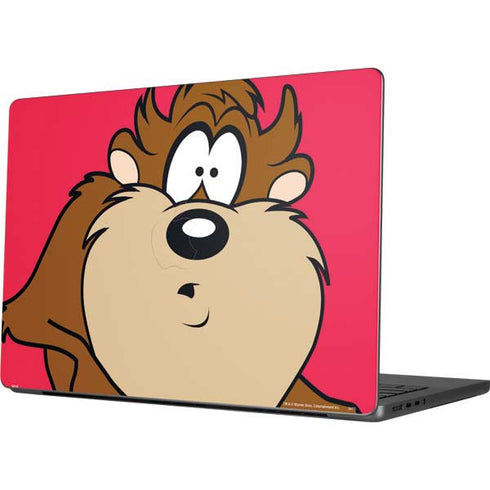 Looney Tunes Tasmanian Devil Zoomed In Apple MacBook Pro 14-inch Skin