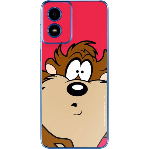 Looney Tunes Tasmanian Devil Zoomed In Moto G Play 4G (2024) Skin