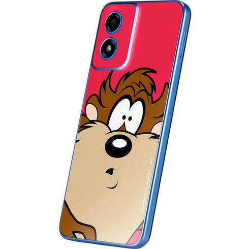 Looney Tunes Tasmanian Devil Zoomed In Moto G Play 4G (2024) Skin