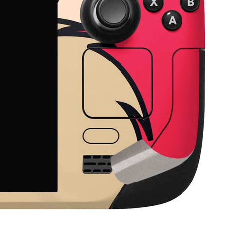 Looney Tunes Tasmanian Devil Zoomed In Steam Deck Handheld Gaming Computer OLED Skin