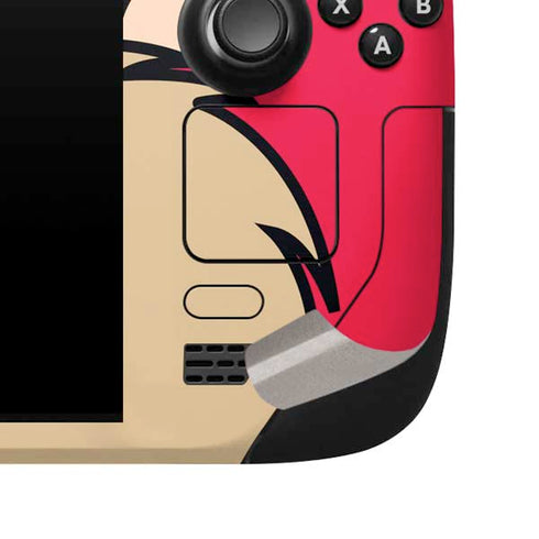 Looney Tunes Tasmanian Devil Zoomed In Steam Deck Handheld Gaming Computer Skin