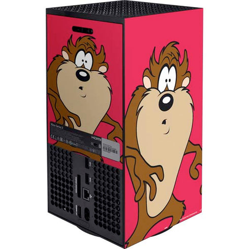 Looney Tunes Tasmanian Devil Zoomed In Xbox Series X Bundle Skin